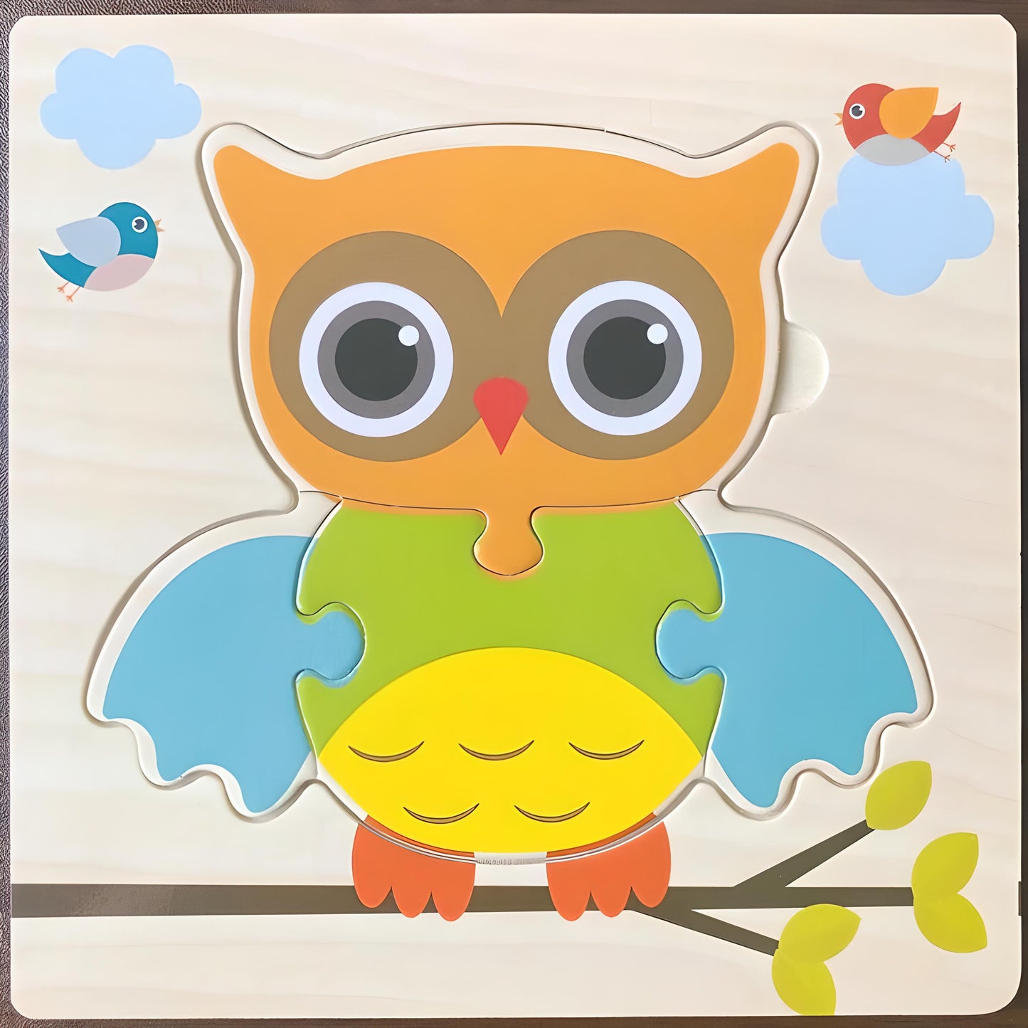 Puzzle 3D éducatif en Bois |BabyEnigma™