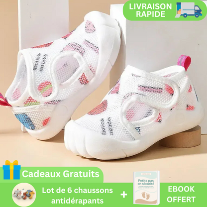 SAFETIPIEDS™ - Chaussures Antidérapantes Bébé + 6 Paires OFFERTES + E-book Cadeau