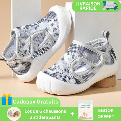 SAFETIPIEDS™ - Chaussures Antidérapantes Bébé + 6 Paires OFFERTES + E-book Cadeau