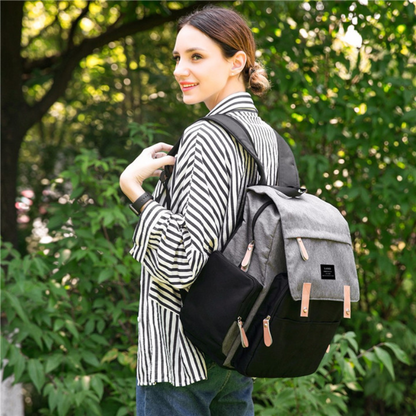 Sac à langer tendance | Élégance Graphite™