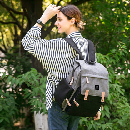 Sac à langer tendance | Élégance Graphite™