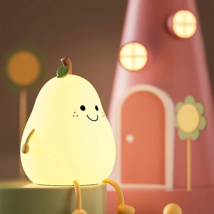 Veilleuse bébé lumineuse | Poire Fantaisie™